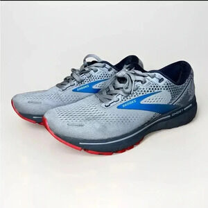 Brooks Ghost 14 Men's Running Shoes Gray Blue Size 8.5 Medium 1103691D078